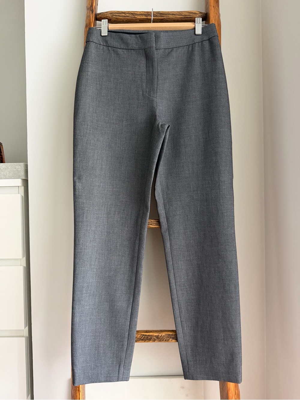 Aritzia Slim Fit Pants (Similar to Markova) Heather Dark Grey